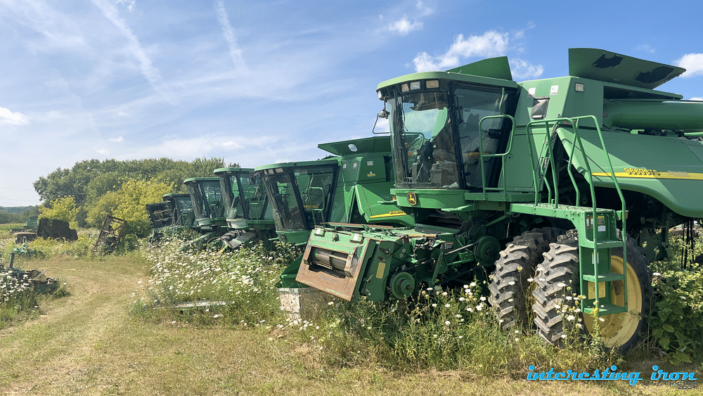 Hillsboro Equipment combine boneyard