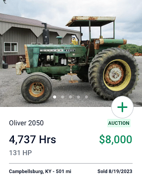 Oliver 2050 Tractor
