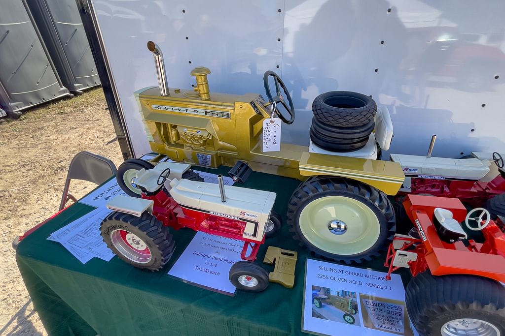 Tom Magnuson custom-built pedal tractor