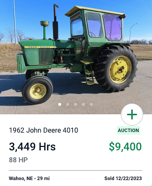 1962 John Deere 4010