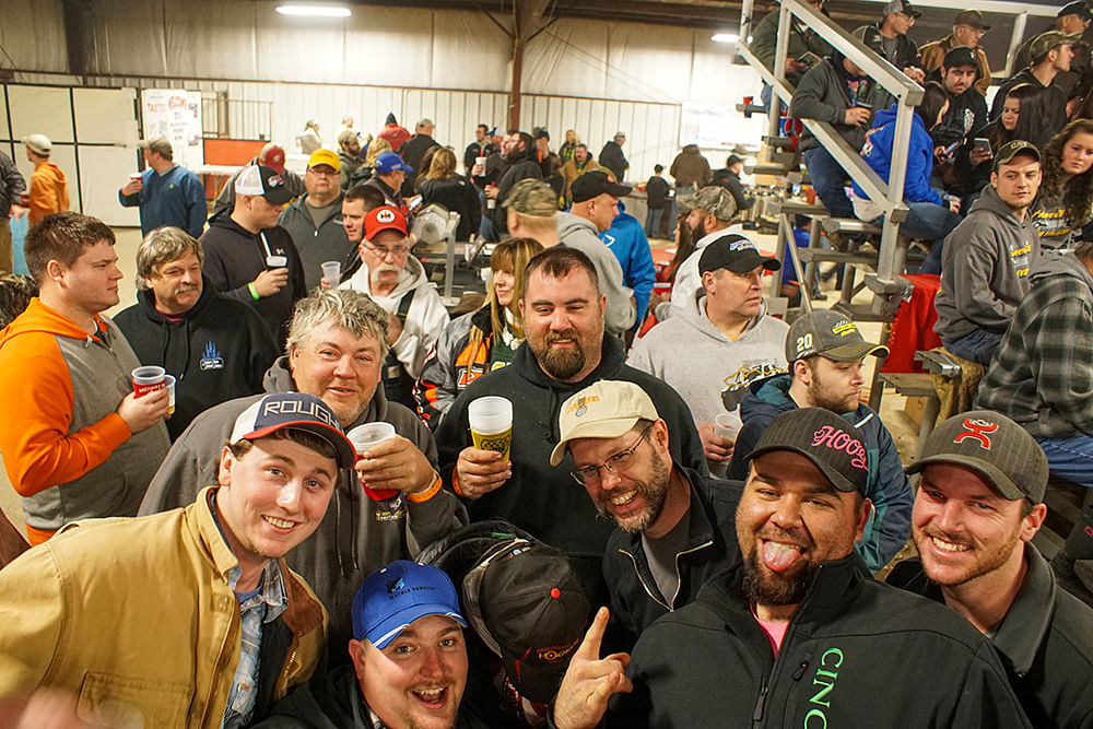 Midwest Winter Nationals crowd (2016)