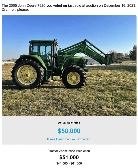 John Deere 7520